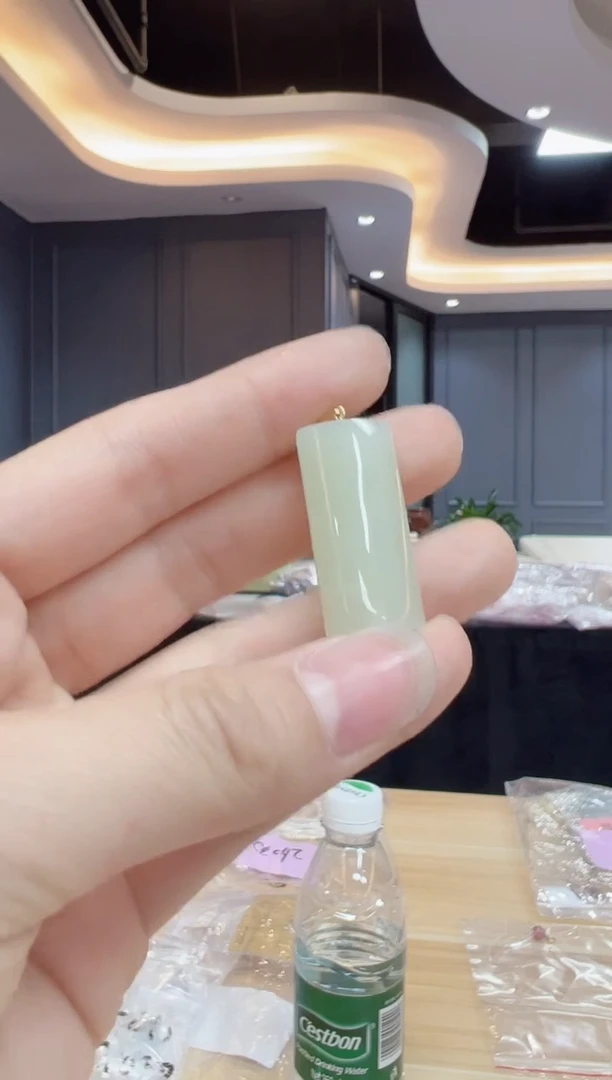 【闪购商品】和田玉颈饰银S925镶嵌GS5262和田玉吊坠