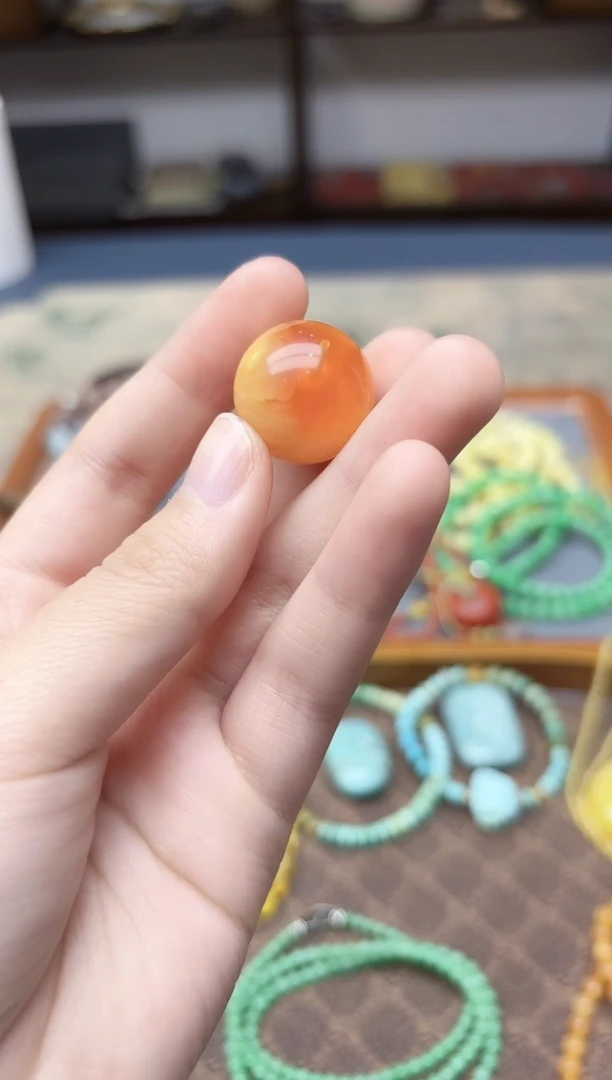 裸石蜜蜡未镶嵌蜜蜡单珠配饰20mm+WCY