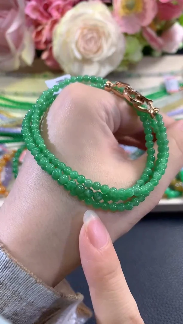 未镶嵌手串翡翠c179