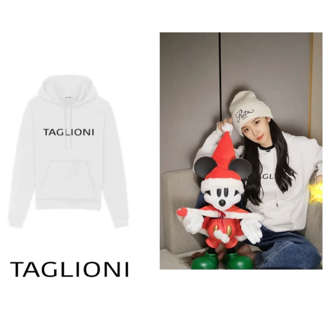 以类设计师品牌TAGLIONI净版卫衣女简约休闲长袖T恤女27013