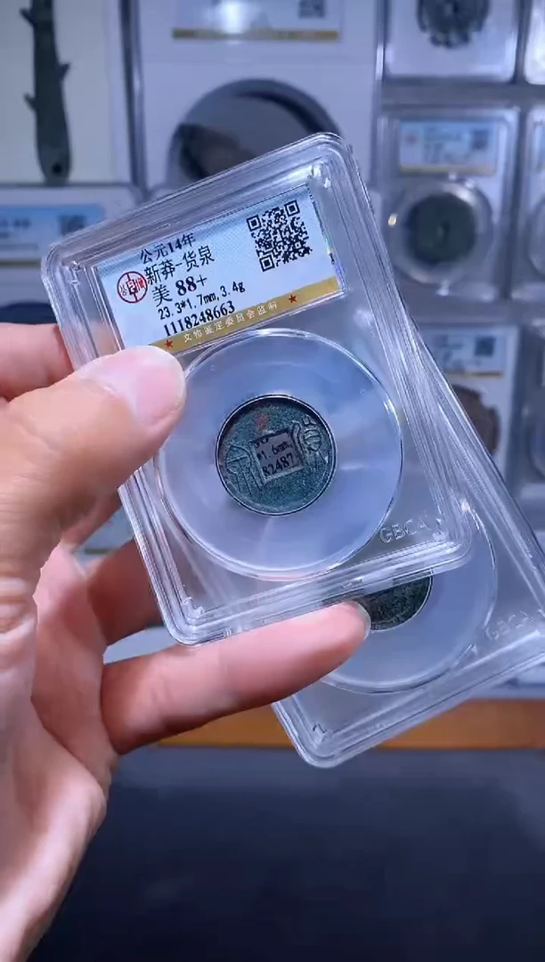 【闪购商品】铜品泉 新莽货泉一枚