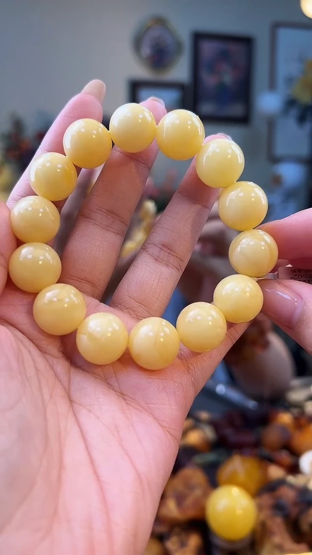 手串蜜蜡未镶嵌成品