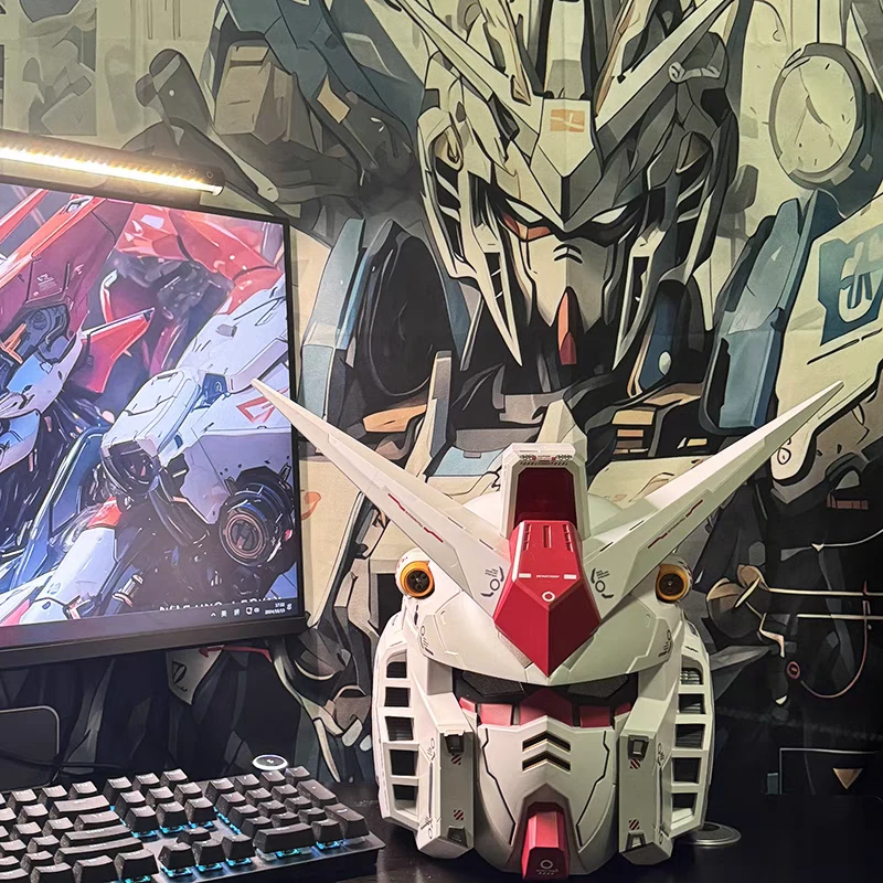 机动战士元祖头盔穿戴发光全盔摆件cos漫展可发光