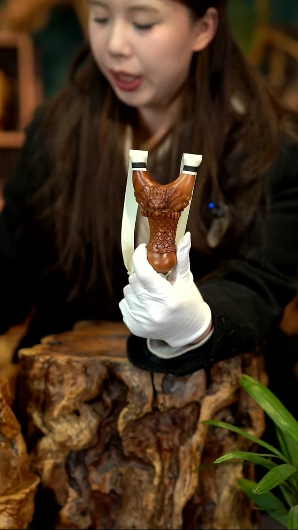 木雷击枣木弹弓