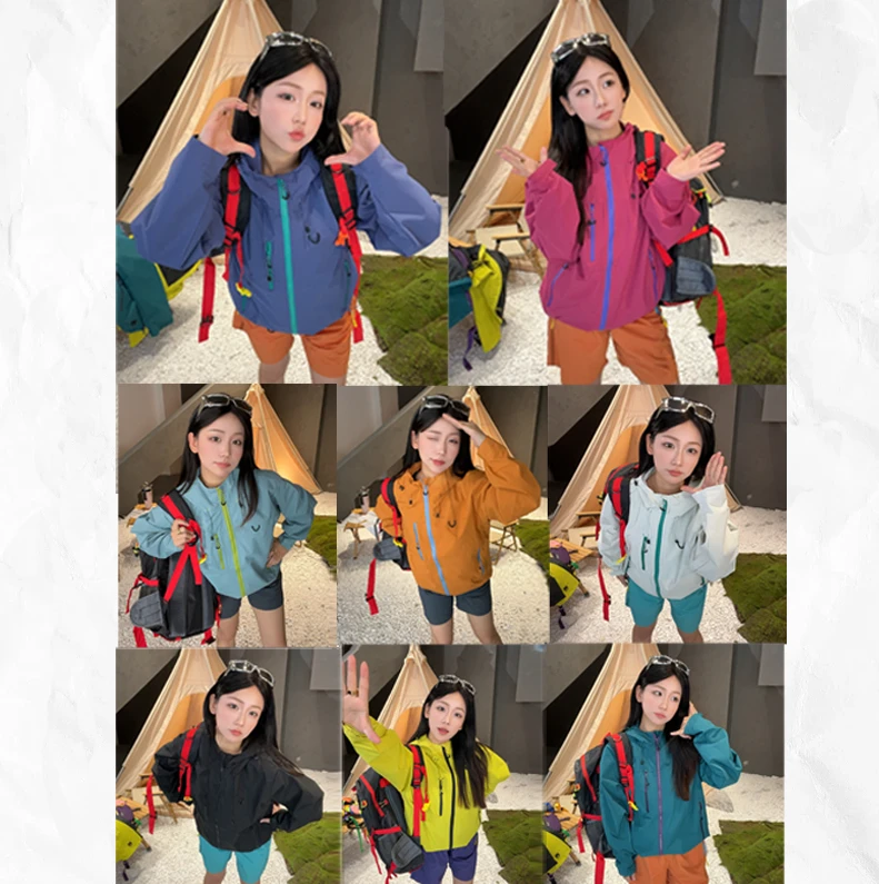 山雨风壳~山系城市日常通勤户外徒步登山骑行男女同款夹克外套