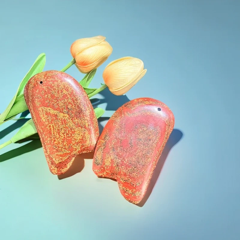 正宗泗水砭石手工原石老料刮板刮痧刮痧板疏通经络