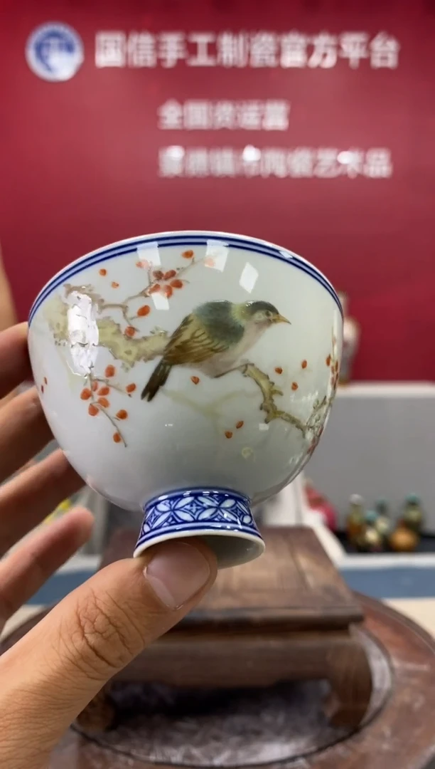 摆件c554景德镇瓷器一件