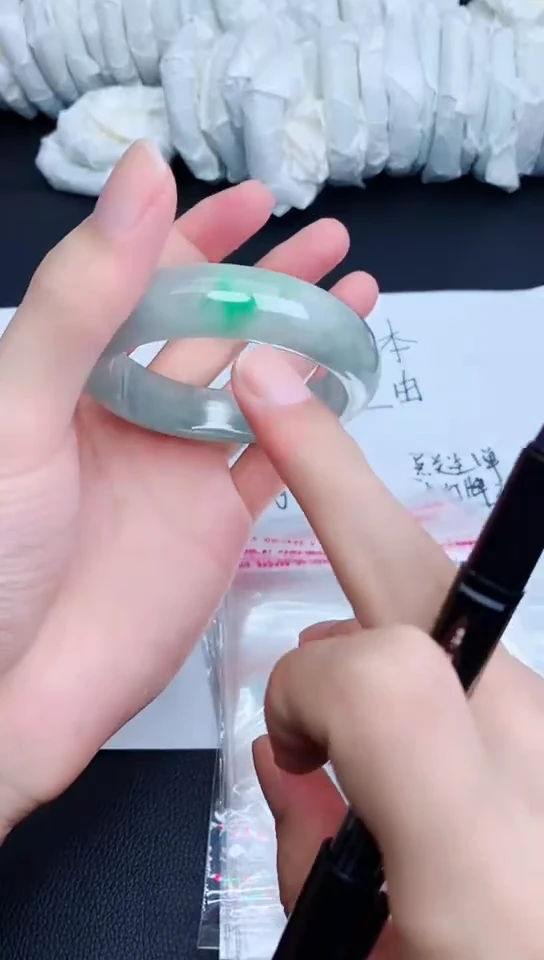 翡翠手镯未镶嵌F65 所见即所得