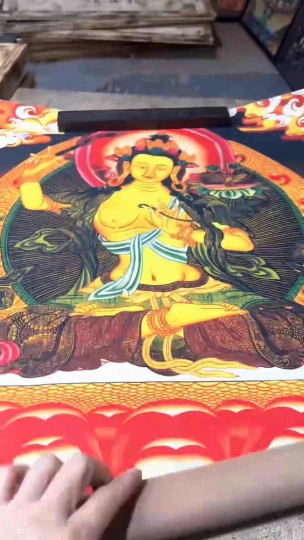 卷轴画玖忆唐卡TK42