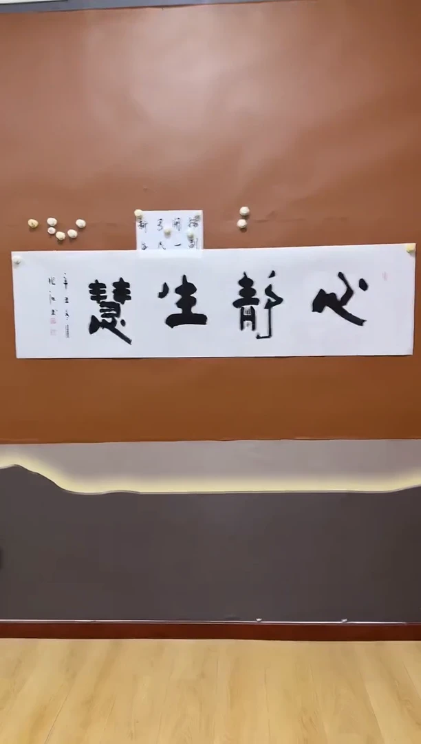 书法心经生辉作品