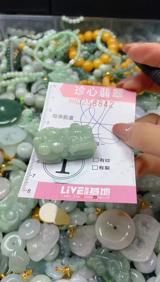 翡翠未镶嵌颈饰闪购0258842