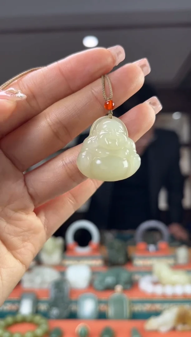 【闪购商品】和田玉颈饰未镶嵌佩佩28mm左右