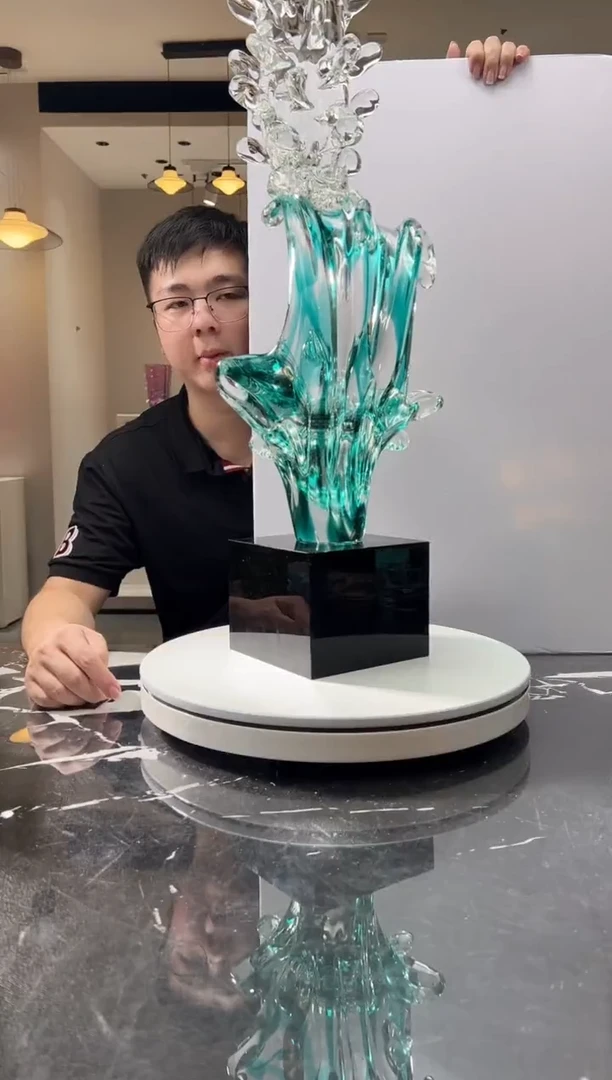 摆件巴比特美学 大号风生水起加底座