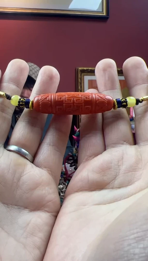 【闪购商品】南红玛瑙，未镶嵌桶珠锁骨链ylp