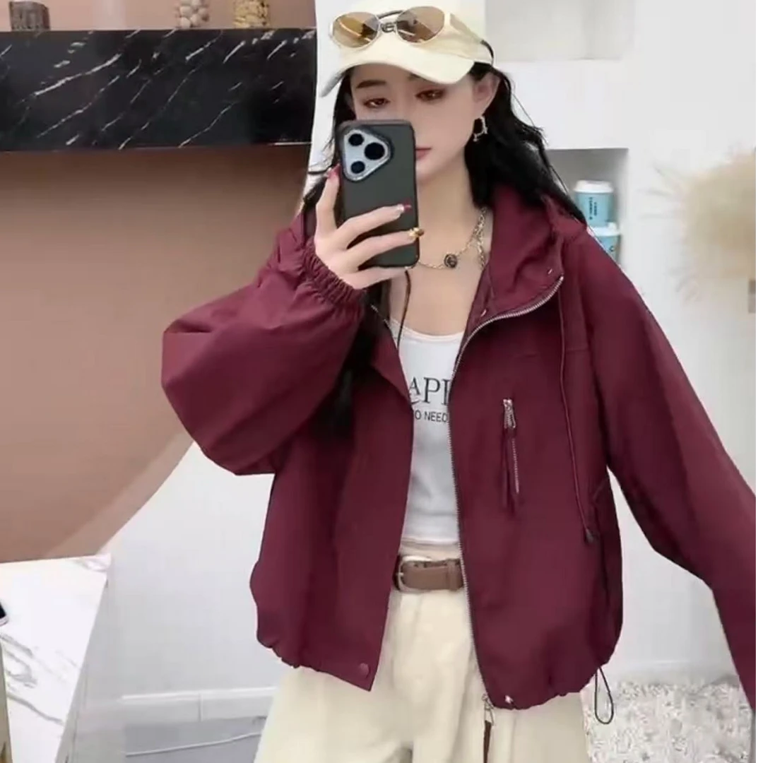 GH  2025韩版时尚女士百搭流行拉链口袋潮流外套   88267