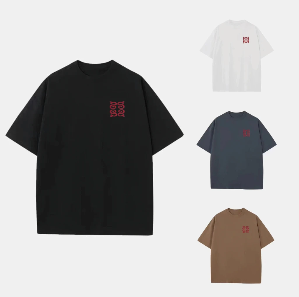 【蛇年大吉】T恤美式潮牌夏季店铺宽松舒适纯棉流行立体短袖T恤