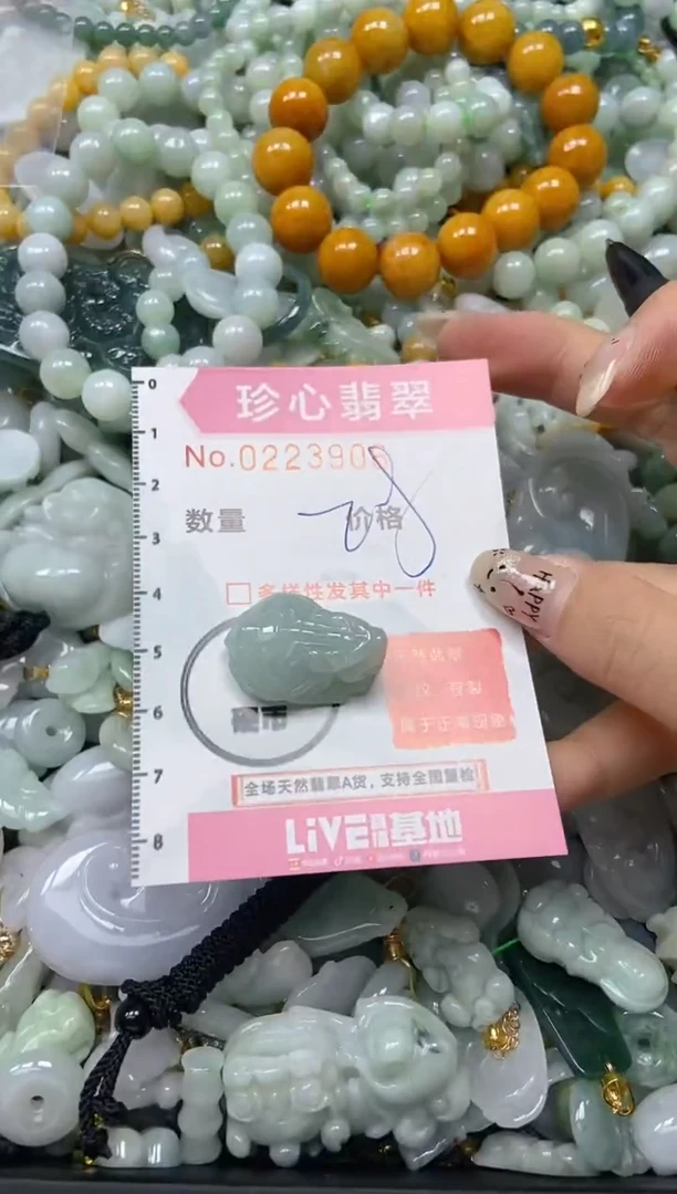 翡翠未镶嵌颈饰闪购0223906