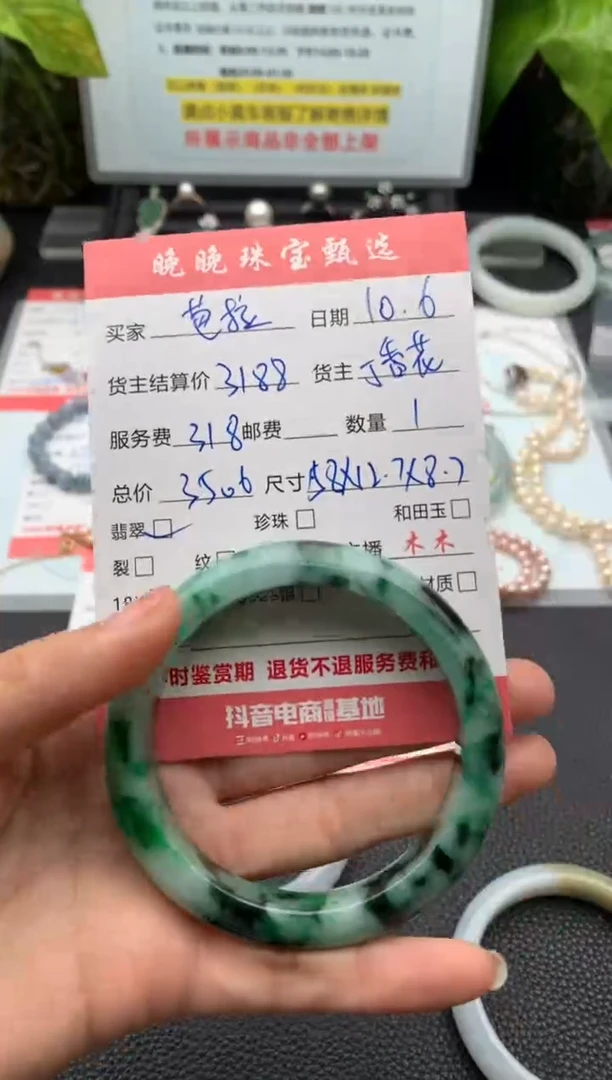 未镶嵌手镯翡翠芭*手镯