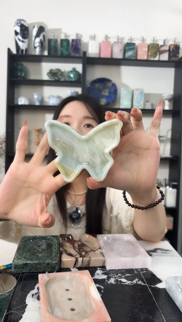 石材皂托马尔代夫蓝小蝴蝶2507