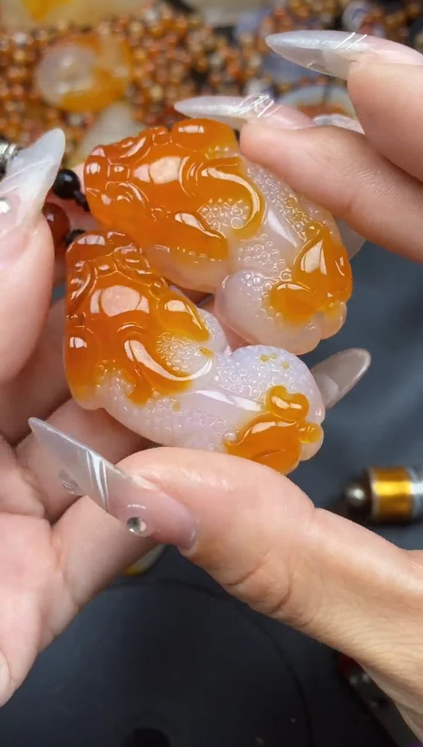 【闪购商品】玛瑙/玉髓颈饰未镶嵌ll