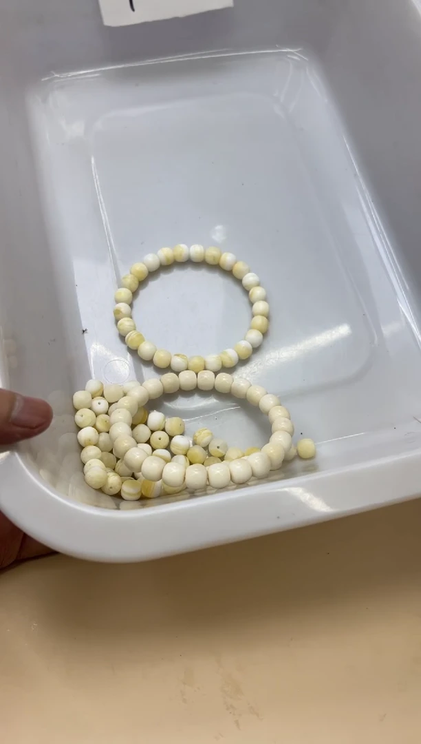手串白玉菩提091605白玉菩提老型千层雪单圈