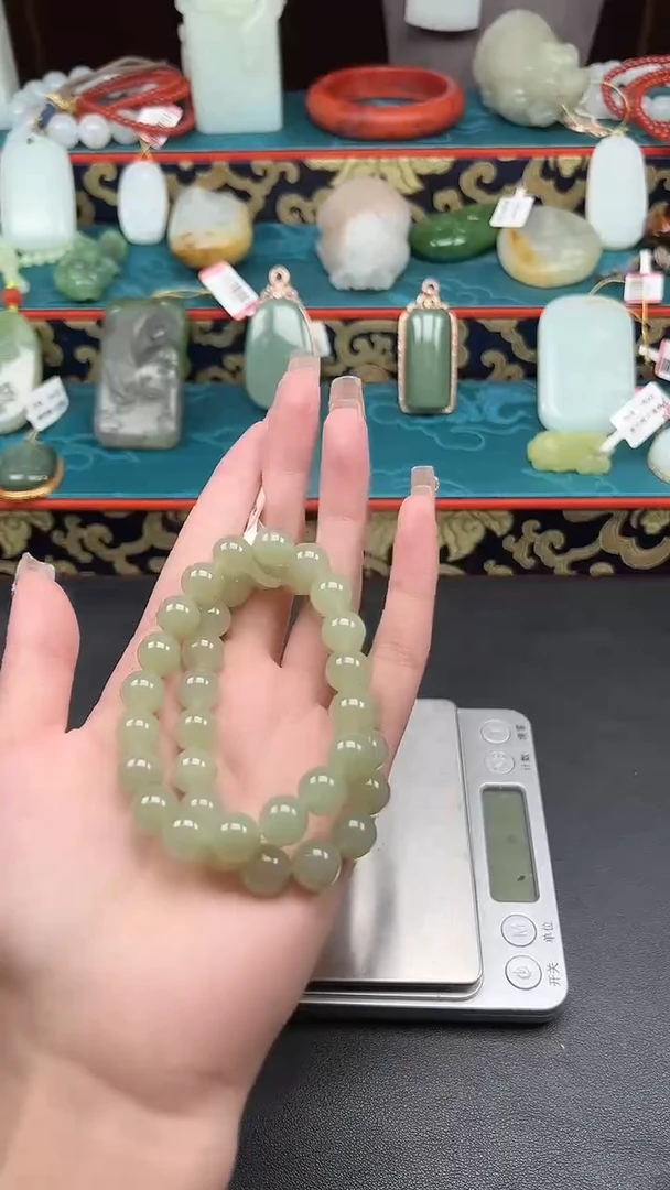 手链未镶嵌和田玉手串多样性发其一c015