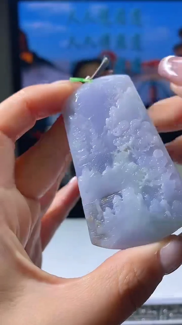 【闪购商品】定制翡翠未镶嵌39/0216/W/山水