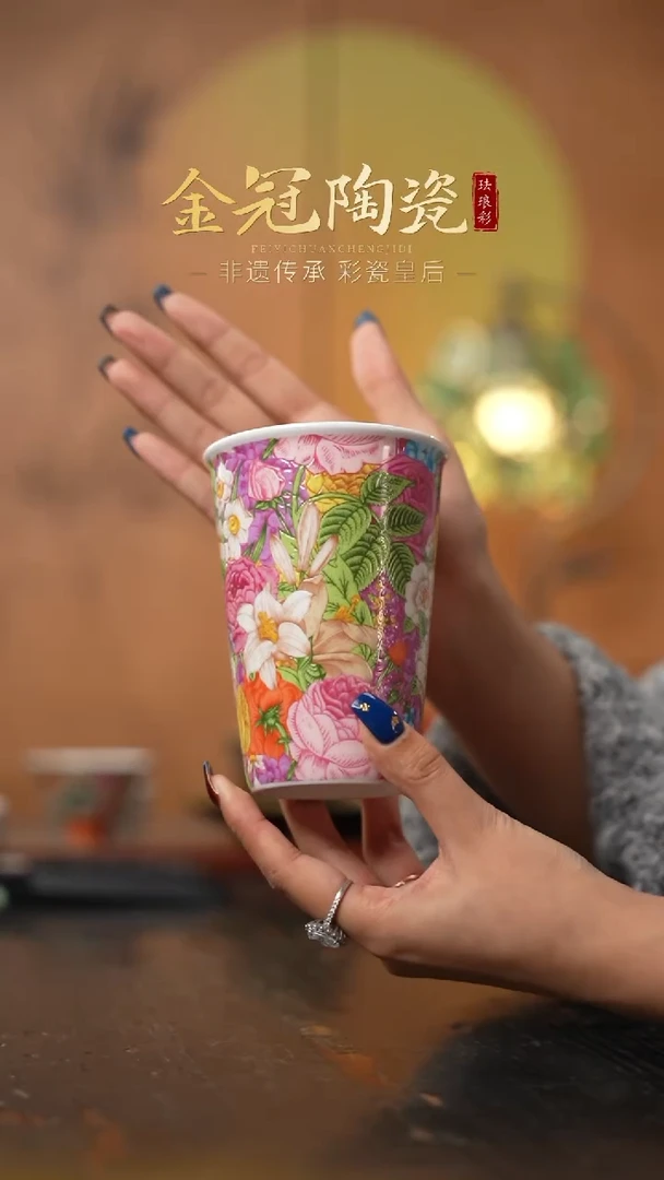 陶瓷粉雪絮语【可乐杯】 粉