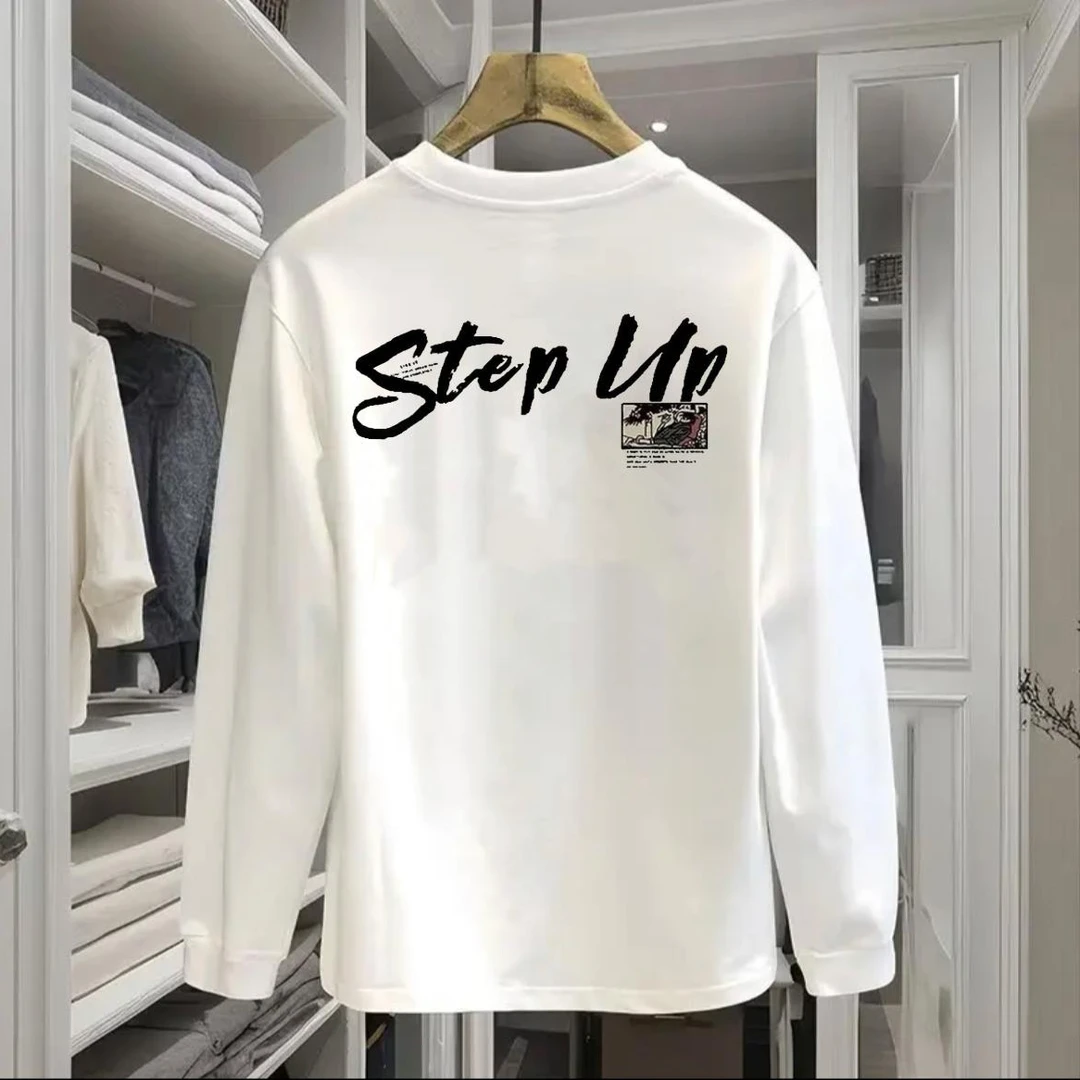 特大码300斤个性oversize舒适时尚高街青年休闲百搭男女装长袖t恤