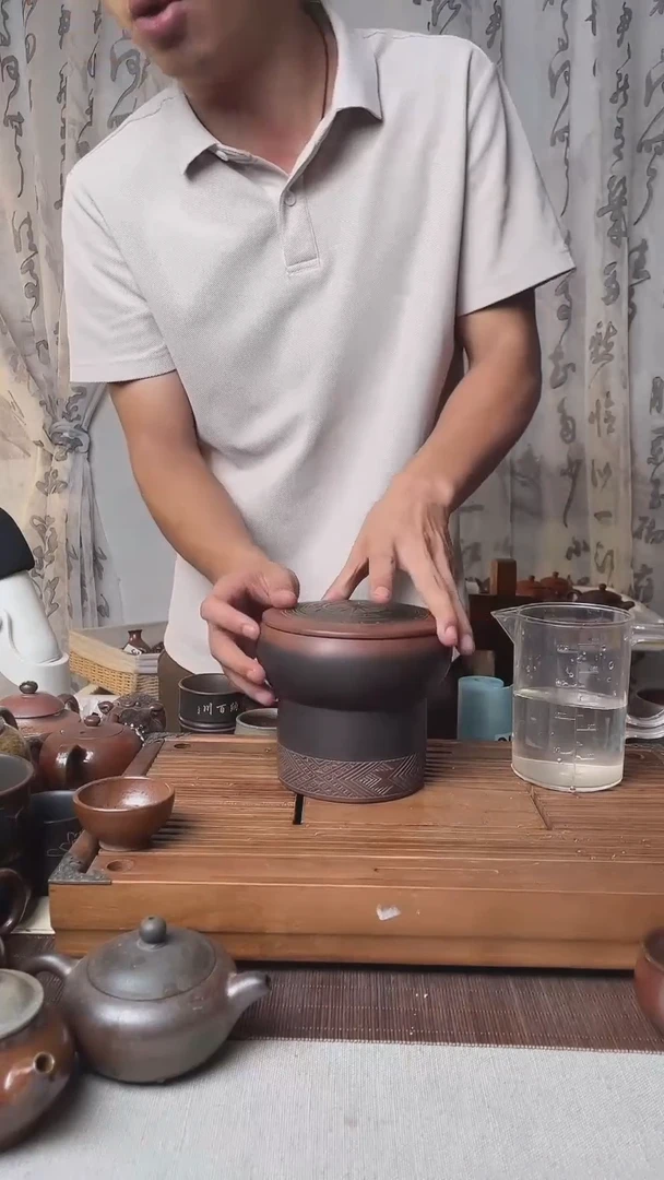 钦州坭兴陶原矿泥料 铜鼓