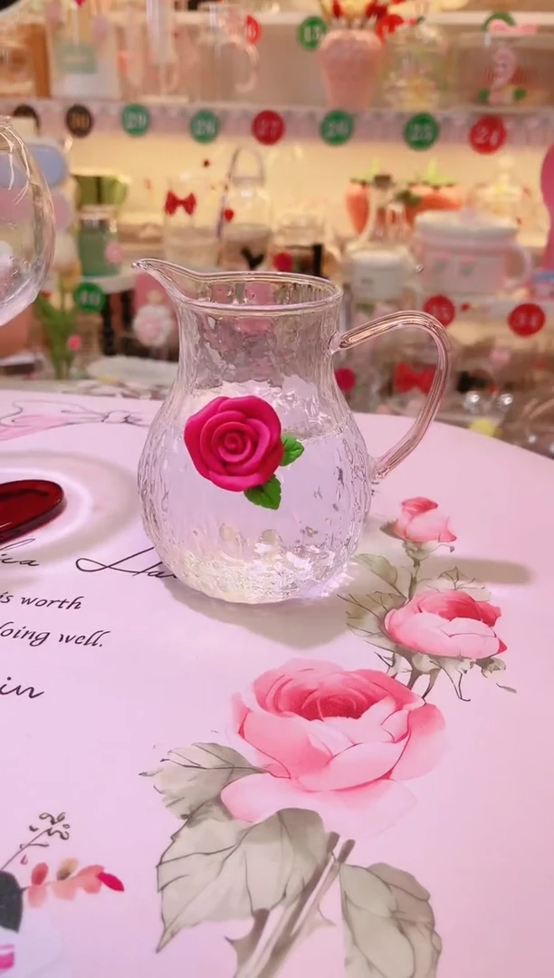 其他品质好发货快放心拍！玫瑰花公道杯