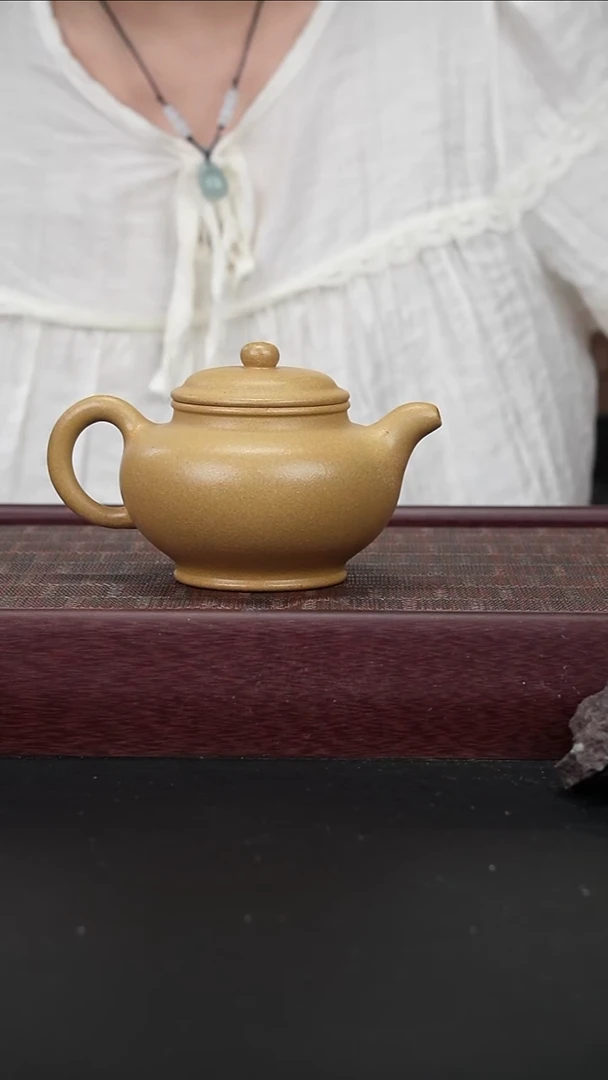 茶壶紫砂lzx黄金段 掇只300CC