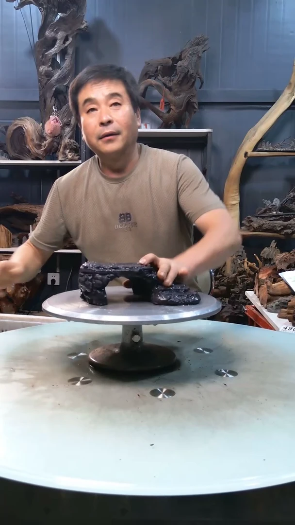 青龙石爬台一个39.9