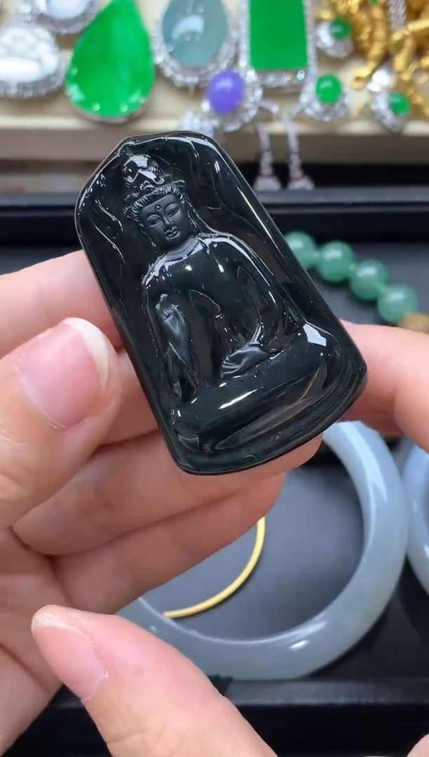 颈饰未镶嵌翡翠526-中国好珍宝