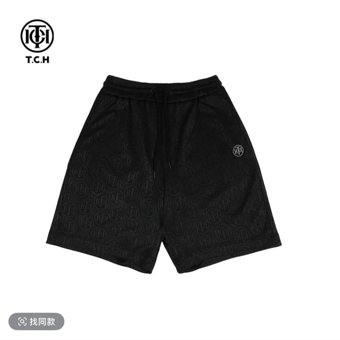 TCH夏款时尚休闲百搭显瘦短裤男女同款轻奢系列T72B216079