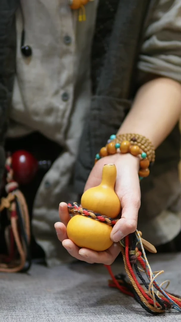 【闪购商品】62（福禄 ）天然葫芦（大漆款）