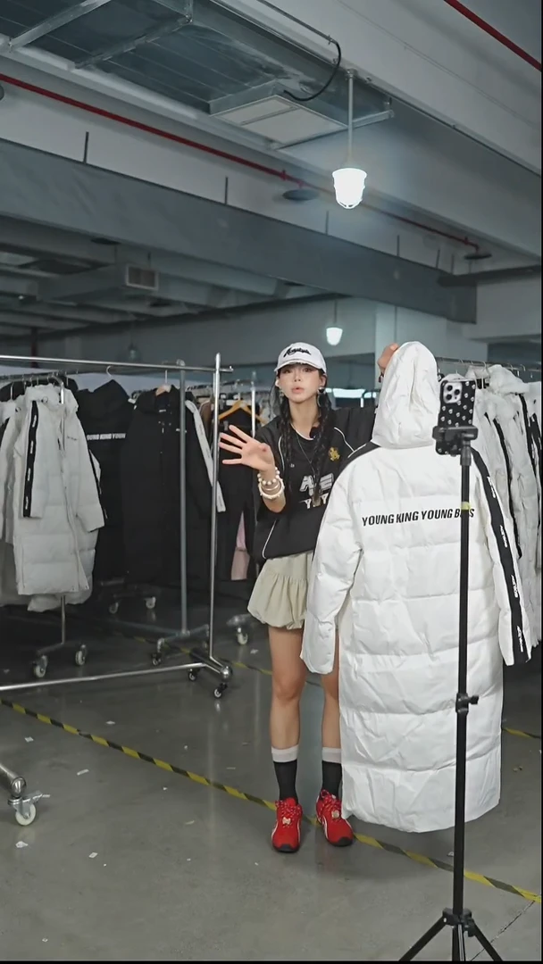 YKYB羽绒服长款     m码