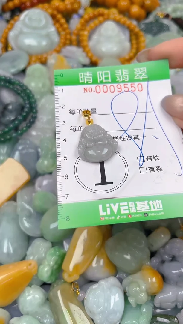 翡翠未镶嵌颈饰闪购0009550