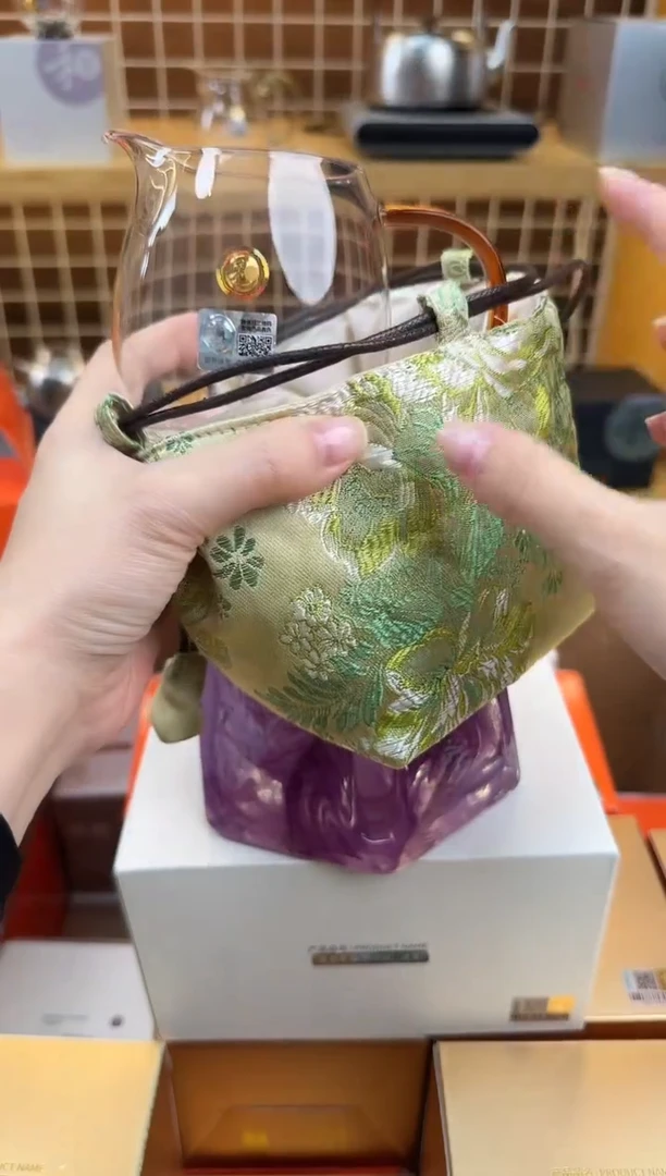 @@禾器晶彩澄然琥珀色+禾器茶事包牡丹