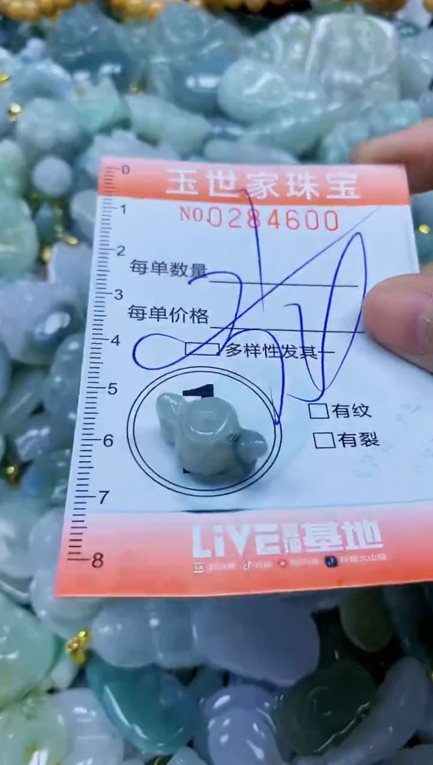 翡翠未镶嵌颈饰闪购0284600多样性发其一