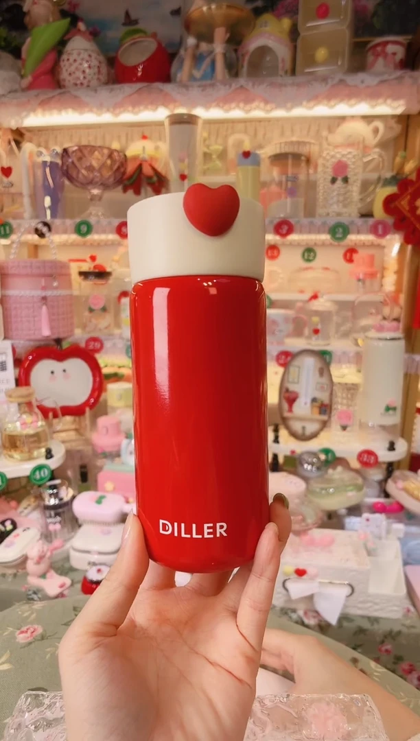 【闪购商品】摆件红色保温杯品质好，发货快，放心拍