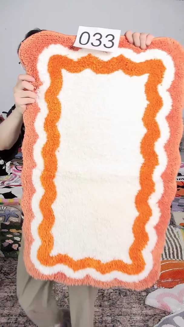 清仓植绒地垫 033