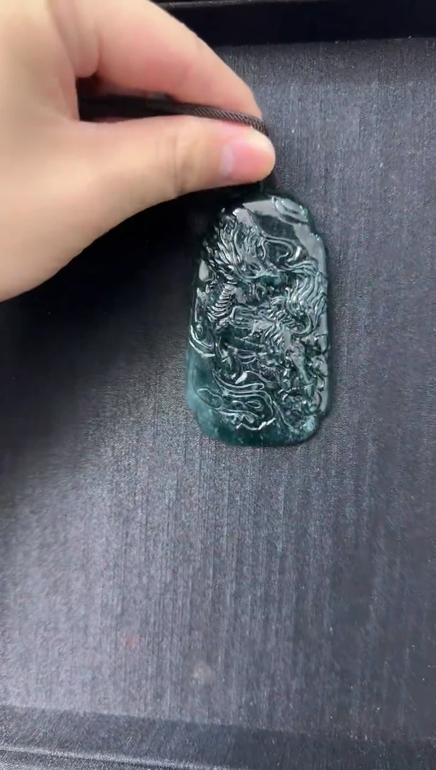 颈饰未镶嵌翡翠571039-麒麟