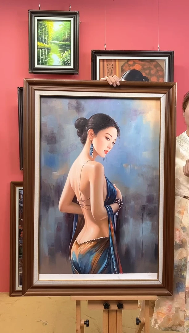 油画尺寸60*90画芯（不含框）