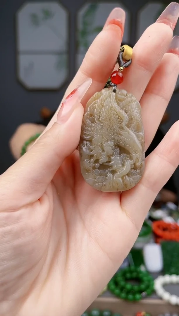 和田玉未镶嵌颈饰多样性发货   拍一单发一个