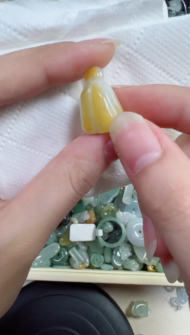 翡翠裸石553号链接，A货翡翠