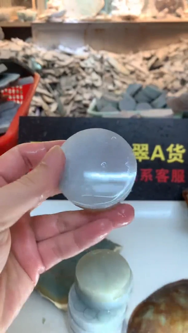 裸石翡翠0朗0翡翠珠宝855随机