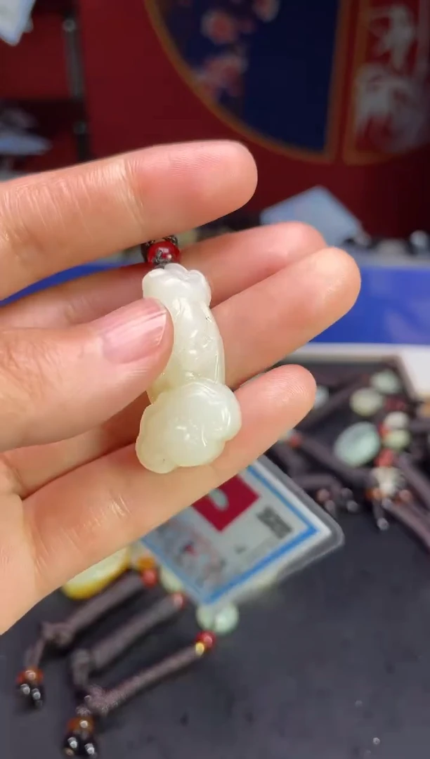 颈饰未镶嵌和田玉123