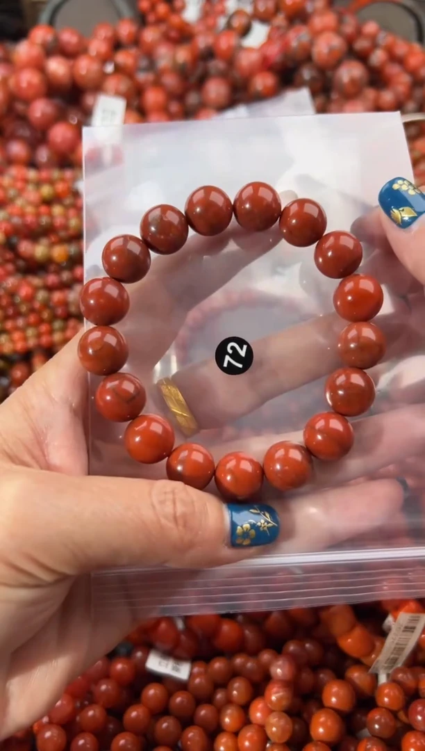 未镶嵌手串南红玛瑙12+