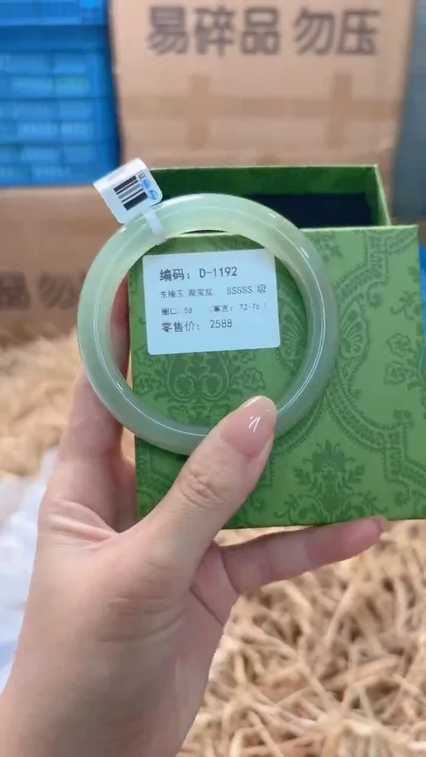 未镶嵌手镯石英质玉D-1192
